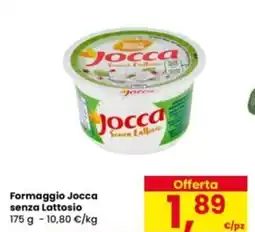 Eurospar Formaggio Jocca senza Lattosio offerta