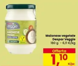 Eurospar Maionese vegetale Despar Veggie offerta