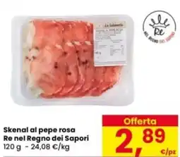 Eurospar Skenal al pepe rosa Re nel Regno dei Sapori offerta