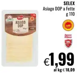 Famila SELEX Asiago DOP a Fette offerta