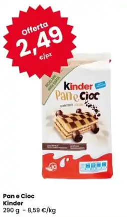 Eurospar Pan e Cioc Kinder offerta
