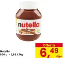 Eurospar Nutella offerta