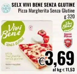 Famila SELX VIVI BENE SENZA GLUTINE Pizza Margherita Senza Glutine offerta