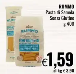 Famila RUMMO Pasta di Semola Senza Glutine offerta