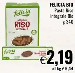 Famila FELICIA BIO Pasta Riso Integrale Bio offerta