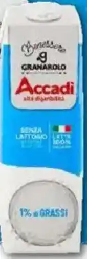 Famila GRANAROLO BENESSERE Accadi Senza Lattosio 1% di Grassi offerta