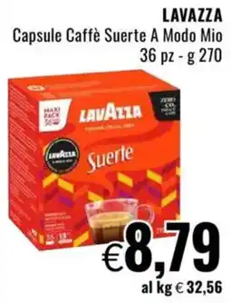 Famila LAVAZZA Capsule Caffè Suerte A Modo Mio offerta