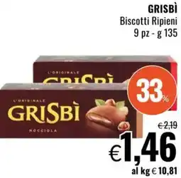 Famila GRISBÌ Biscotti Ripieni offerta