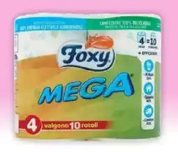 Acqua & Sapone FOXY Mega carta igienica 4 rotoli offerta