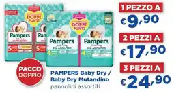 Acqua & Sapone PAMPERS Baby Dry/ Baby Dry Mutandino offerta