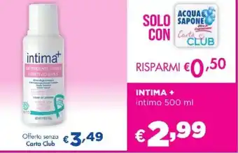 Acqua & Sapone INTIMA + intimo offerta