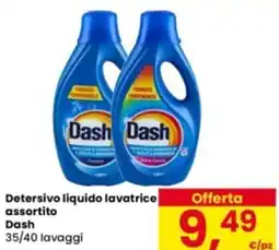 Eurospar Detersivo liquido lavatrice Dash offerta