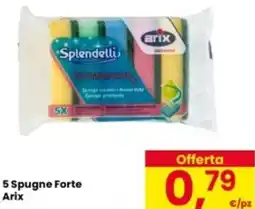 Eurospar 5 Spugne Forte Arix offerta