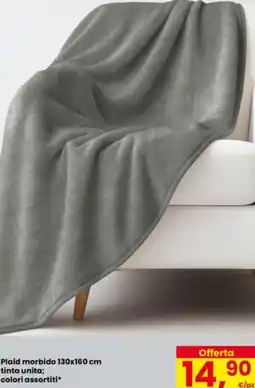 Eurospar Plaid morbido offerta