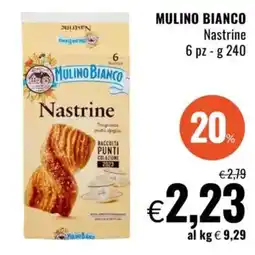 Famila MULINO BIANCO Nastrine offerta