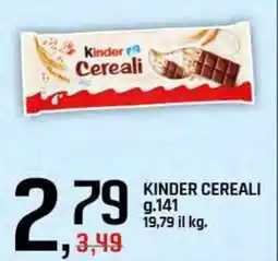 Famila Superstore Kinder cereali offerta