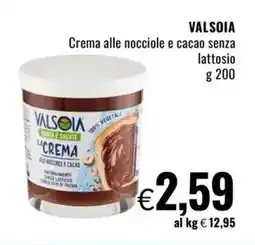 Famila VALSOIA Crema alle nocciole e cacao senza lattosio offerta