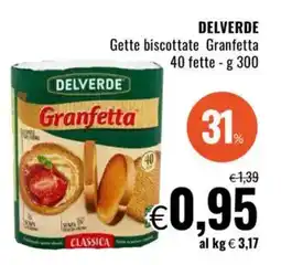 Famila DELVERDE Gette biscottate Granfetta offerta