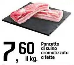 Famila Superstore Pancetta di suino aromatizzata a fette offerta