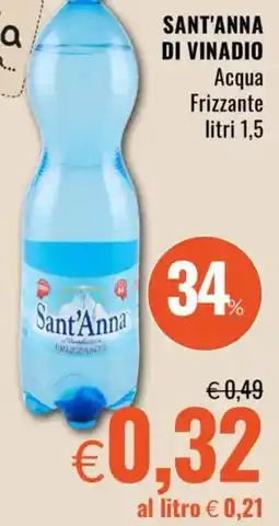 Famila SANT'ANNA DI VINADIO Acqua Frizzante offerta