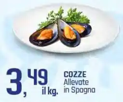Famila Superstore COZZE Allevate in Spagna offerta