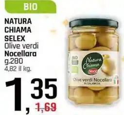 Famila Superstore Natura chiama selex olive verdi nocellara offerta