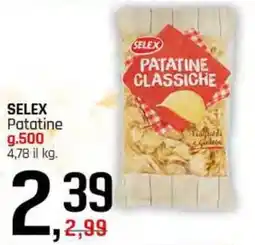 Famila Superstore SELEX Patatine offerta