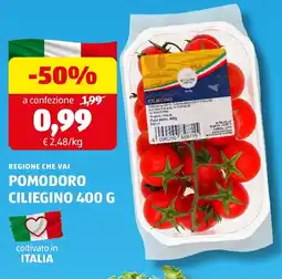 ALDI Regione che vai pomodoro ciliegino offerta