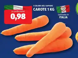 ALDI I colori del sapore carote offerta