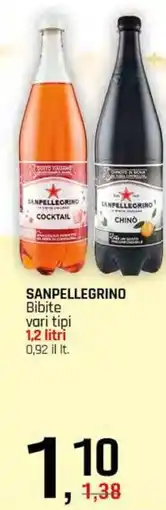 Famila Superstore SANPELLEGRINO Bibite offerta
