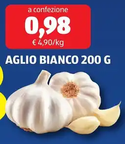 ALDI Aglio bianco offerta