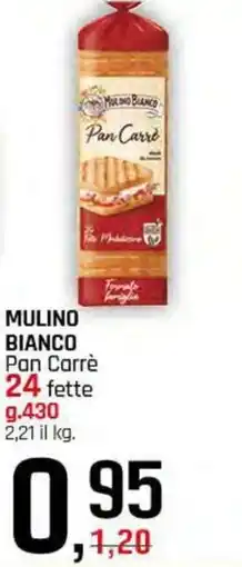 Famila Superstore MULINO BIANCO Pan Carrè 24 fette offerta