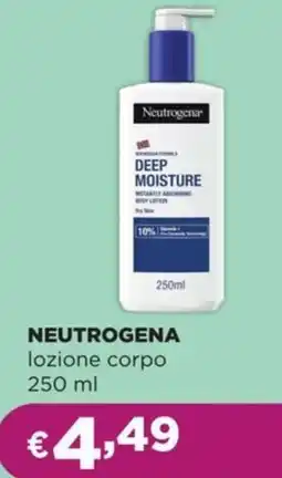 La Saponeria NEUTROGENA lozione corpo offerta