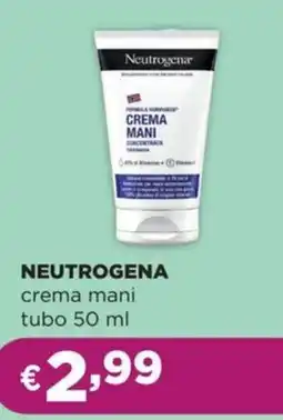La Saponeria NEUTROGENA crema mani tubo offerta