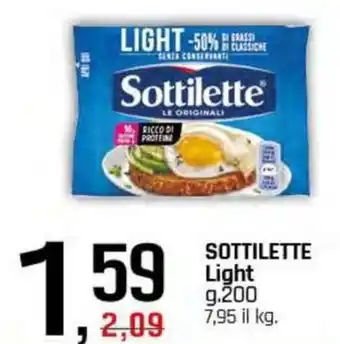 Famila Superstore SOTTILETTE Light offerta