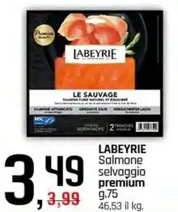 Famila Superstore LABEYRIE Salmone selvaggio premium offerta