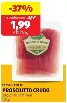 ALDI Freschi per te prosciutto crudo offerta
