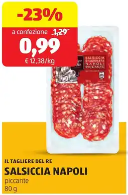 ALDI Il tagliere del re salsiccia napoli offerta