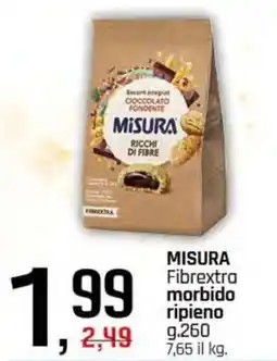 Famila Superstore MISURA Fibrextra morbido ripieno offerta