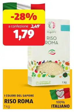 ALDI I colori del sapore riso roma offerta