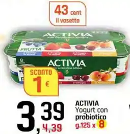 Famila Superstore ACTIVIA Yogurt con probiotico offerta