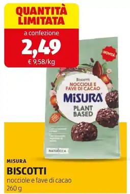 ALDI Misura biscotti offerta