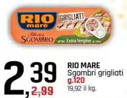 Famila Superstore RIO MARE Sgombri grigliati offerta