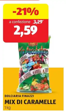 ALDI Dolciaria finazzi mix di caramelle offerta