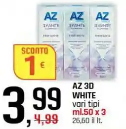 Famila Superstore AZ 3D white offerta