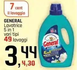 Famila Superstore GENERAL Lavatrice 5 in 1 offerta