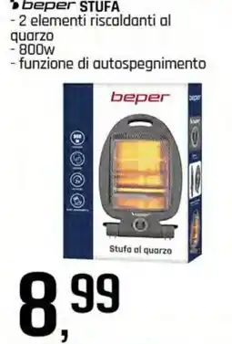 Famila Superstore Beper stufa offerta