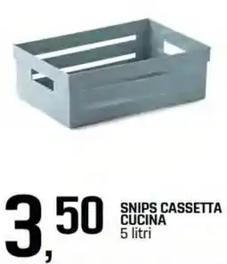 Famila Superstore Snips cassetta cucina offerta