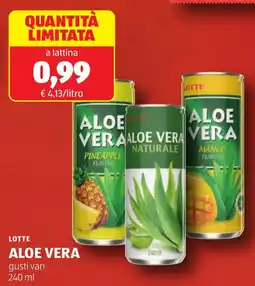 ALDI Lotte aloe vera offerta