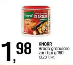 Famila Superstore KNORR Brodo granulare offerta